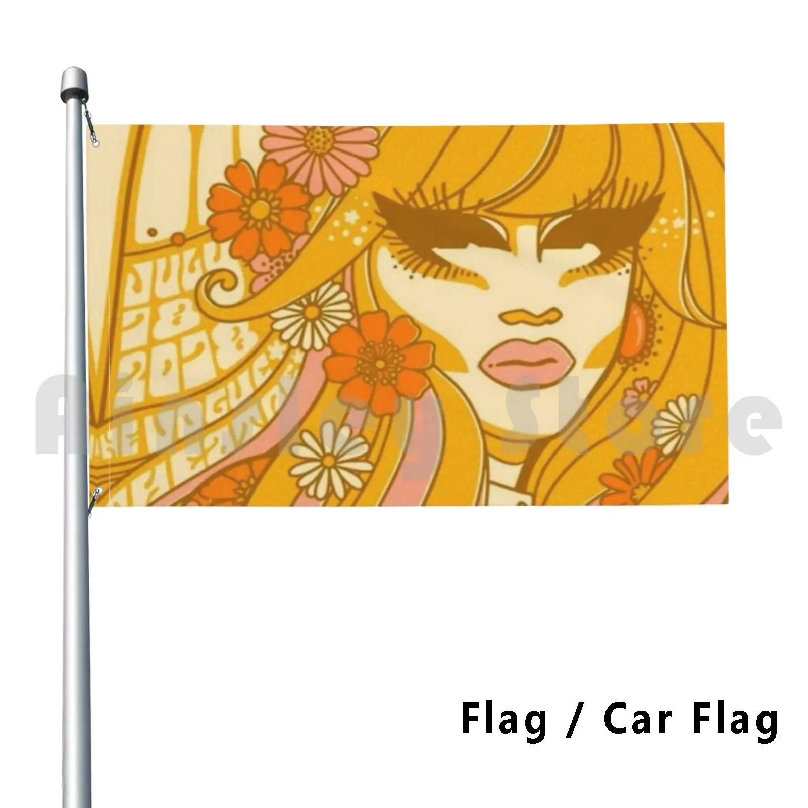

Hair Yello Outdoor Decor Flag Car Flag Trixie Mattel Makeup S0s Brian Michael Firkus American Drag Queen Singer