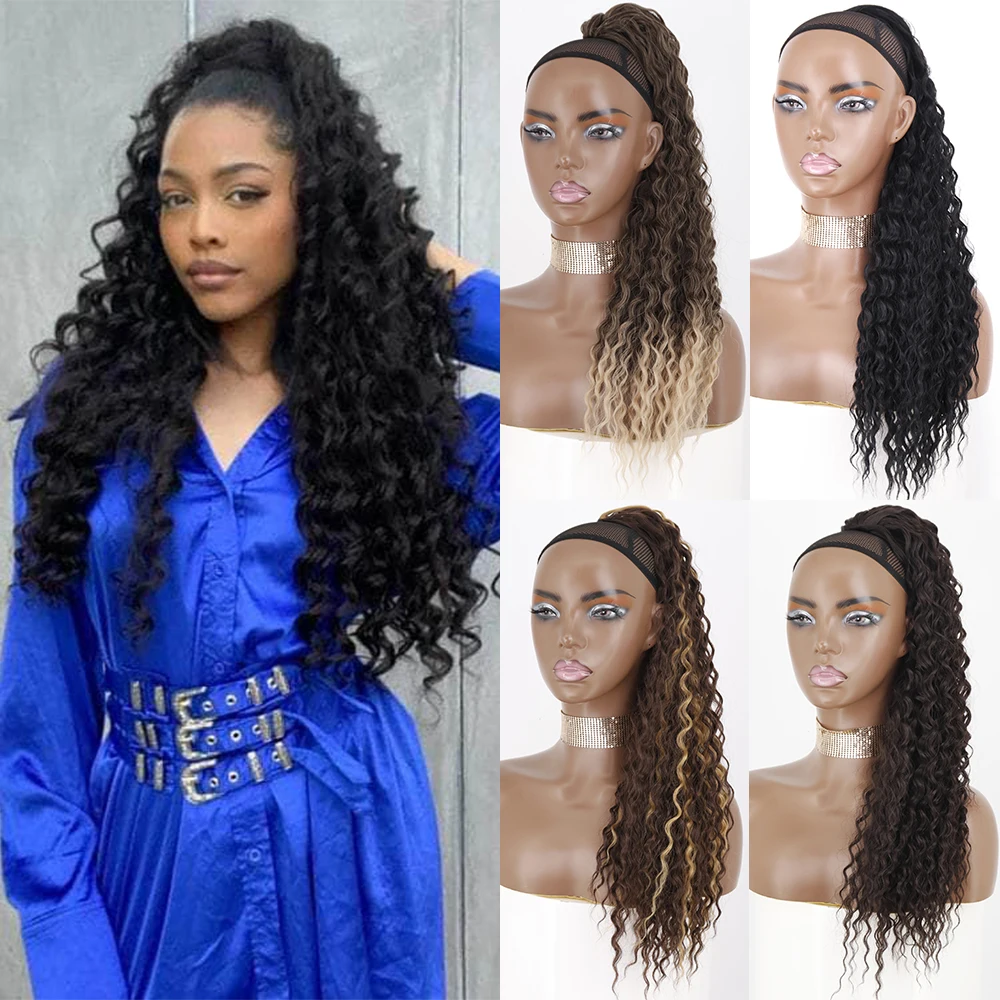 

Женский синтетический длинный хвост на шнурке, 26 дюймов