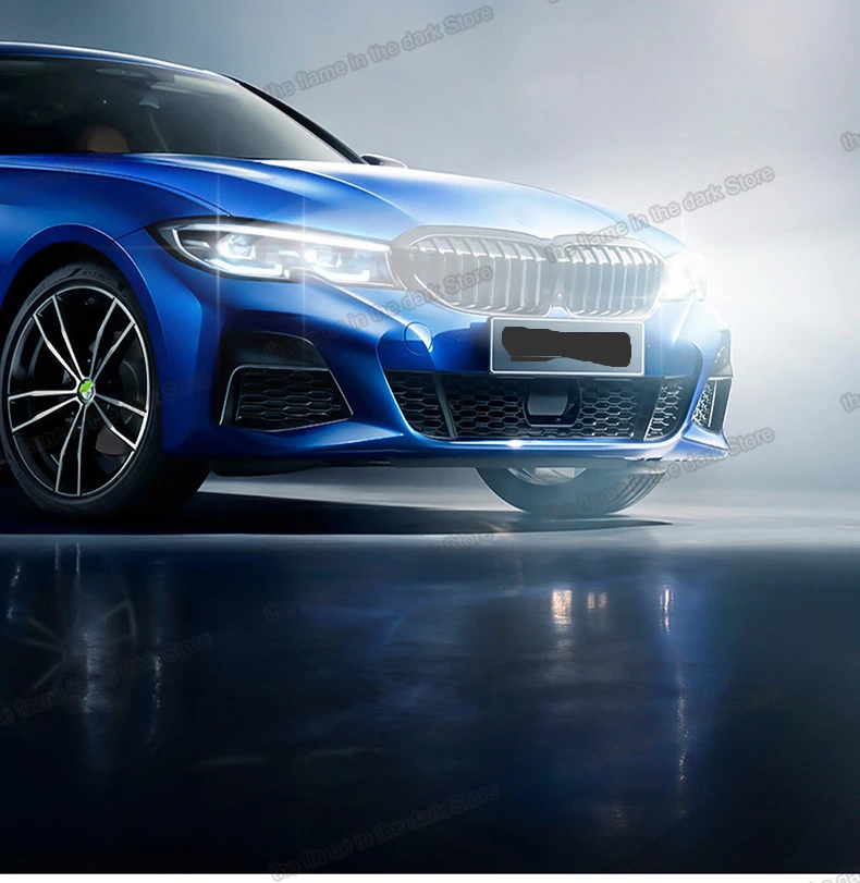 Прозрачная Черная защитная пленка Lsrtw2017 для автомобильных фар из ТПУ Bmw 3 серии G20