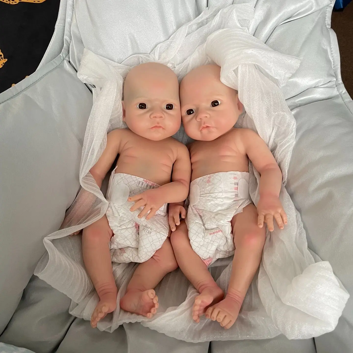 Реалистичная силиконовая кукла реборн Кукла ручной работы 45 см