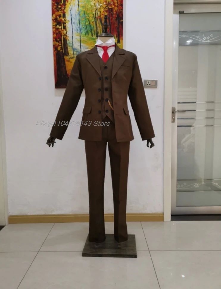 Аниме MORIARTY THE PATRIOT Альберт Джеймс Мориарти Уильям Косплей Костюм Парик Коричневая