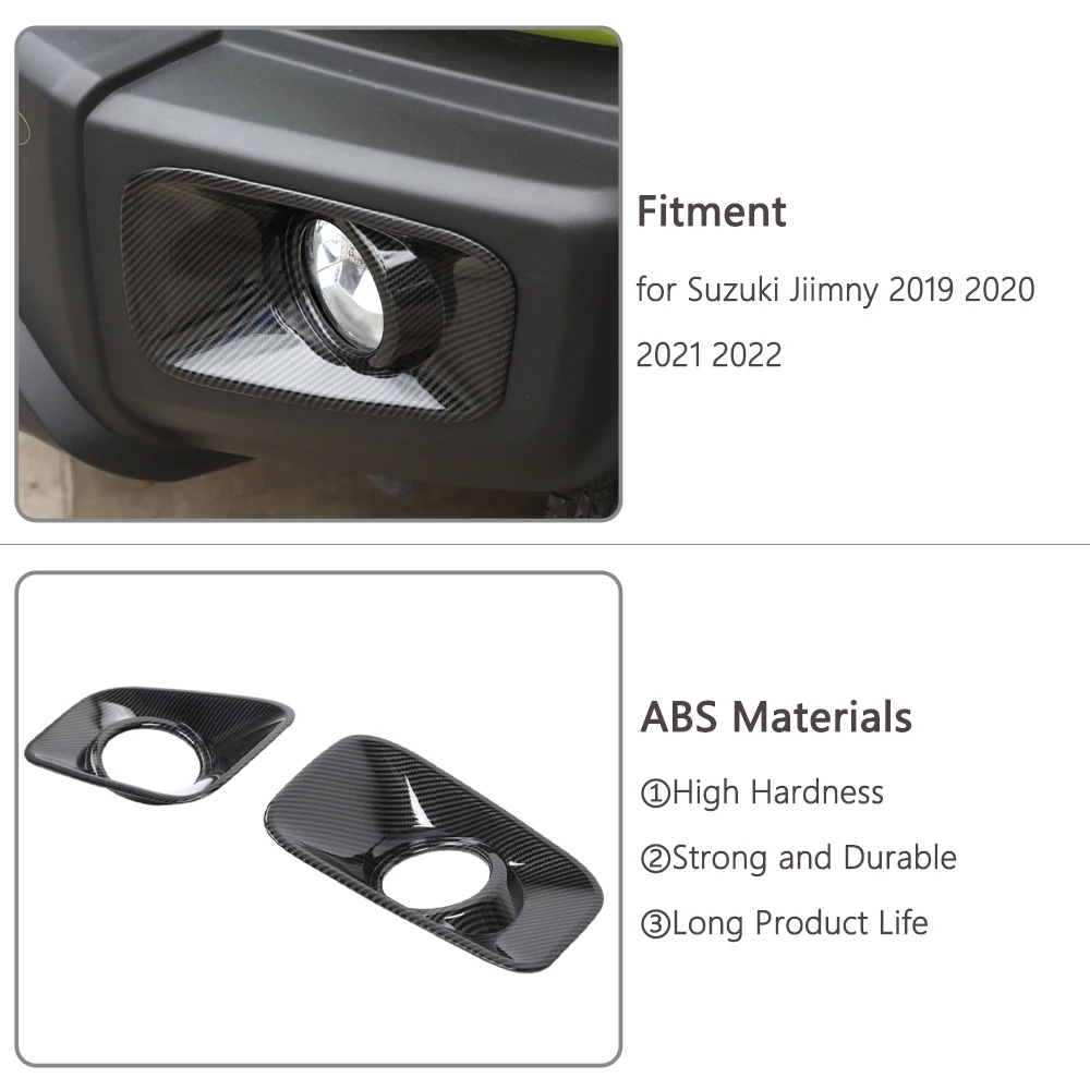 Декоративная накладка на переднюю противотумансветильник наклейки для Suzuki Jimny