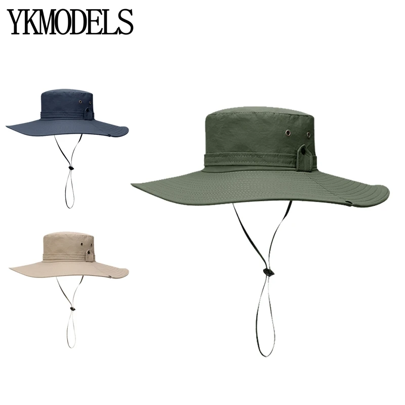 

Camouflage Military Sunscreen Boonie Hat Men Women Camping Bucket Cap Tactical Hunting Hiking Fishing Jungle Sports Panama Cap