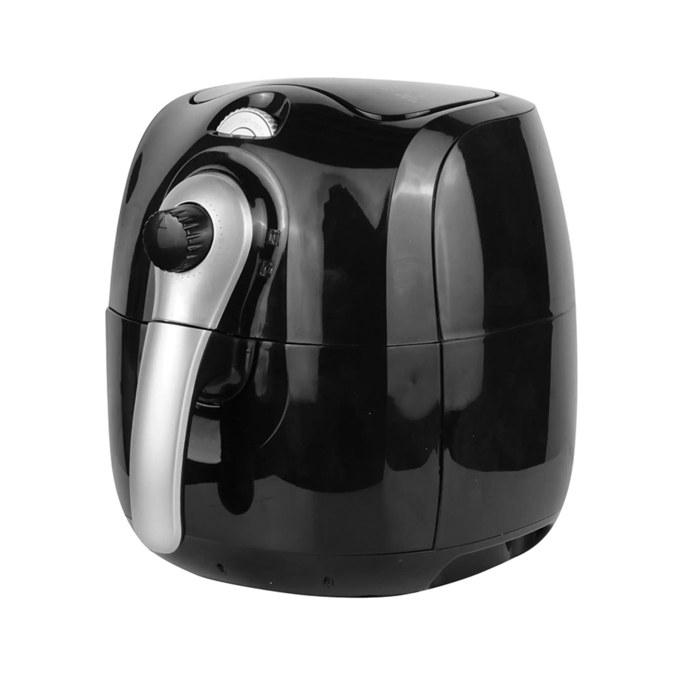 3.7Qt Electric Air Fryer with Timer and Temp. Control - Black