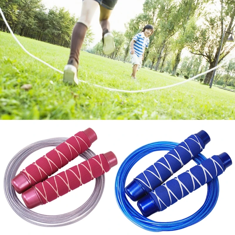 

Adjustable Jump Rope Tangle-Free Rapid Speed Jumping Cable with Ball Bearings 24BD