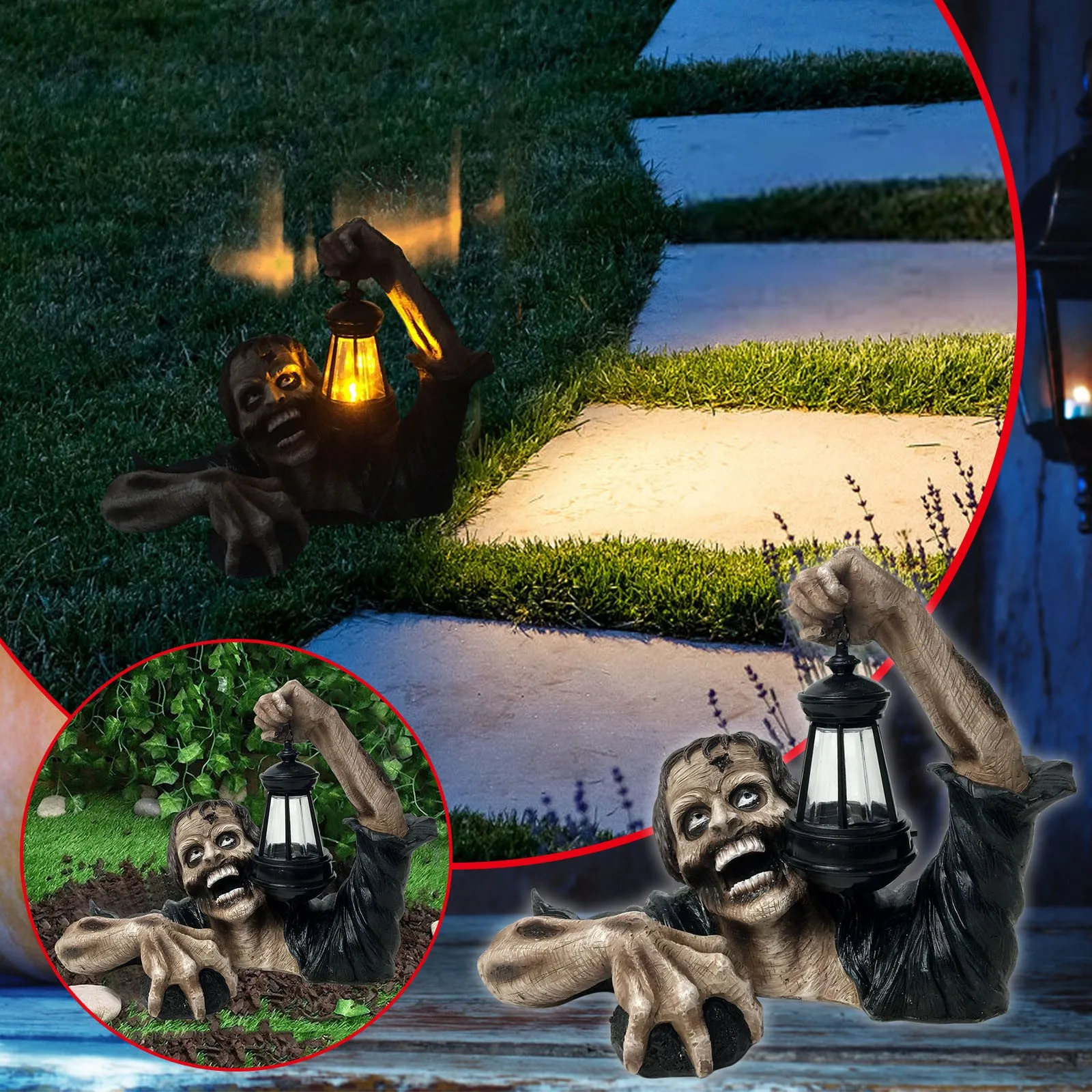 

Садовые украшения, ужасная скульптура, праздник на Хэллоуин, полимерное ремесло, орнамент перед рождественской елкой, украшения, маленькие ...