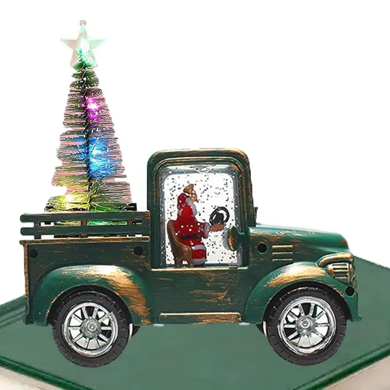 

Рождественский красный грузовик, красный фермерский Винтажный Грузовик, Рождественский центральный кусок с рождественской елкой, Фотофон,...