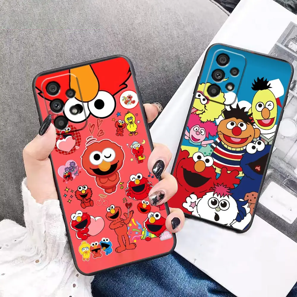 

Case For Samsung A11 A12 A13 A14 A21s A22 A23 A31 A32 A33 A41 A42 A51 A52 A52s A53 4G 5G Case Cute Cookies ELMO Sesame Street