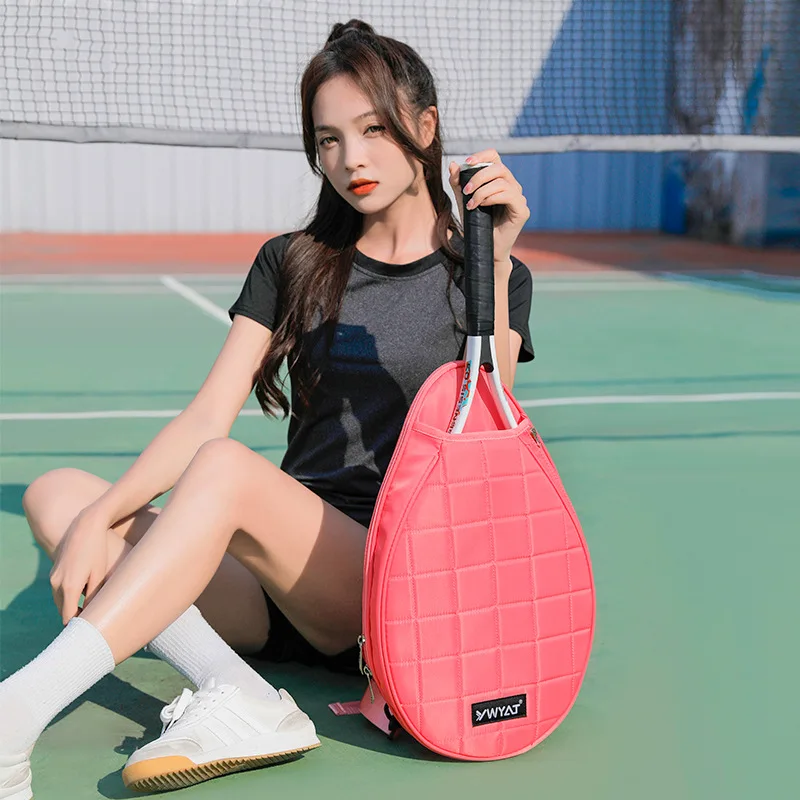 YWYAT Tennis Bag Badminton Bag Fashion Should Bags 2 in 1 for Tennis Racket Badminton Racquets bag Women Girls Sports bag