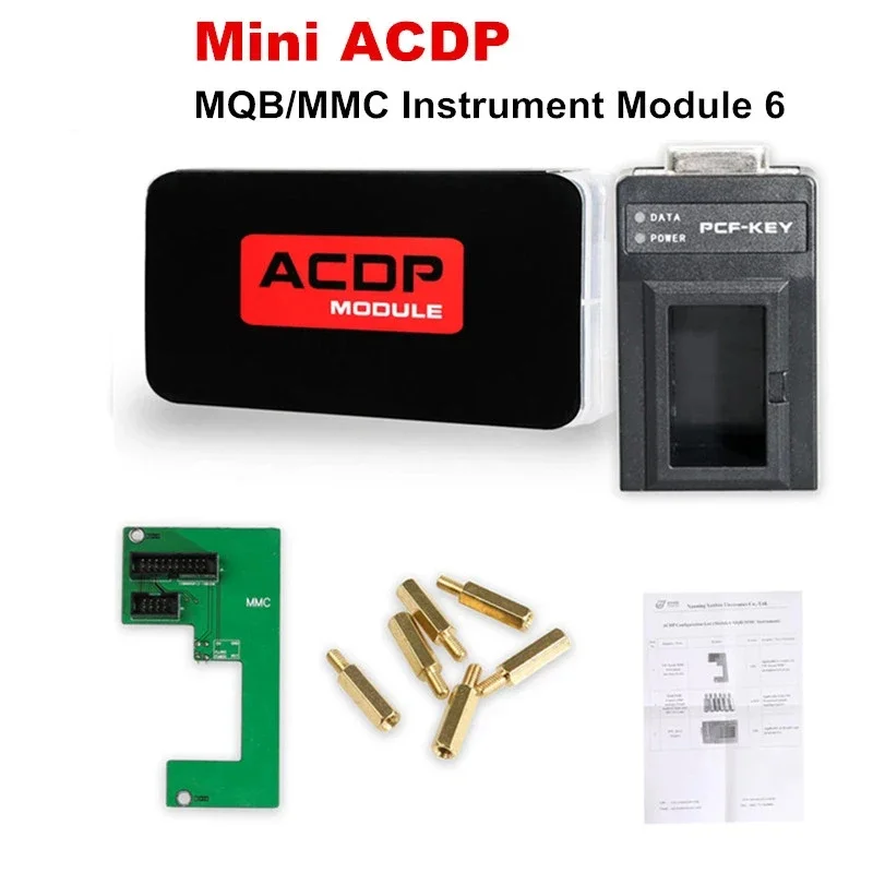 Приборный модуль Yanhua Mini ACDP MQB/MMC 6 новая регулировка IMMO добавьте адаптер PCF-key