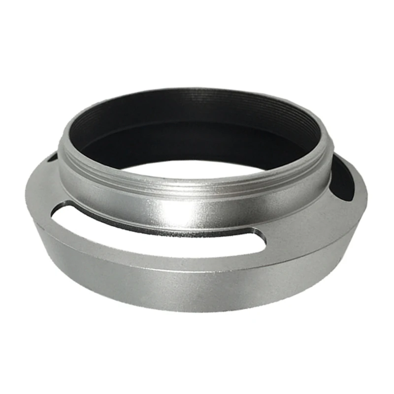 Description Picture 5 of itemCamera Lens Shade Replacement Lens Hood 37mm 40.5mm 43mm 46mm 49mm 52mm Lens Cap Metal Vented Screw-in