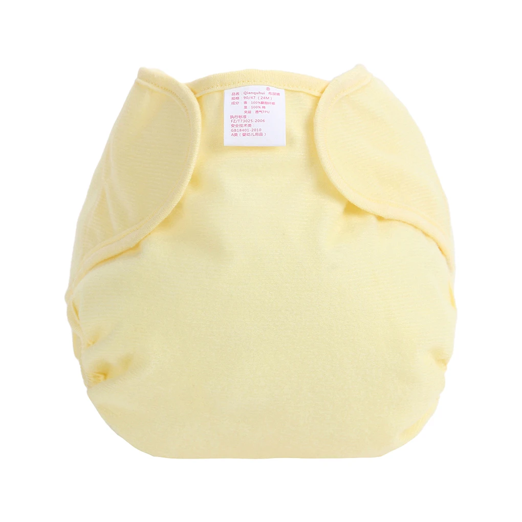 

Bamboo Fiber Baby Diapers Children Cloth Diaper Reusable Nappies Adjustable Diaper Cover Washable Daiper