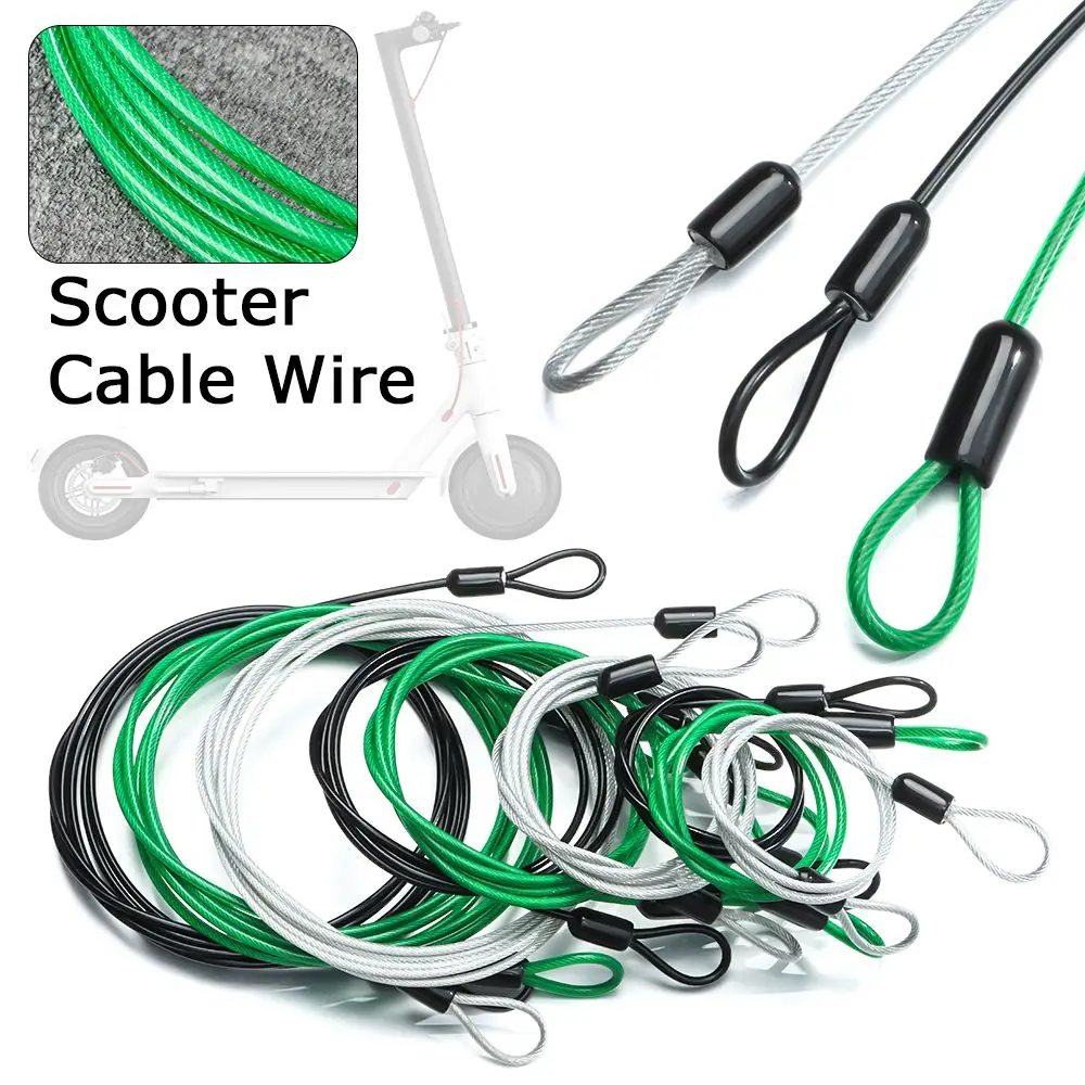 

0.5/1/2 Meters Bicycle Lock Wire Cycling Safety Strong Steel Cable Lock MTB Road Bike Lock Rope Anti-theft Security Accessories
