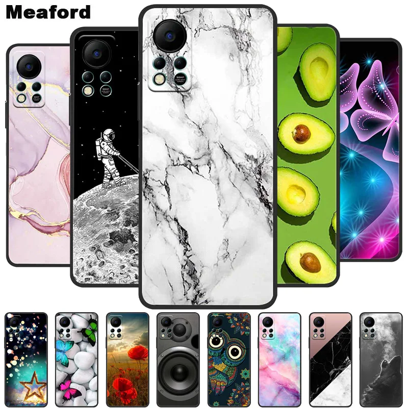 for infinix hot 11s nfc marble soft silicone phone cover for infinix hot 11s nfc 6 78 back cover x6812b coque funda bag new free global shipping