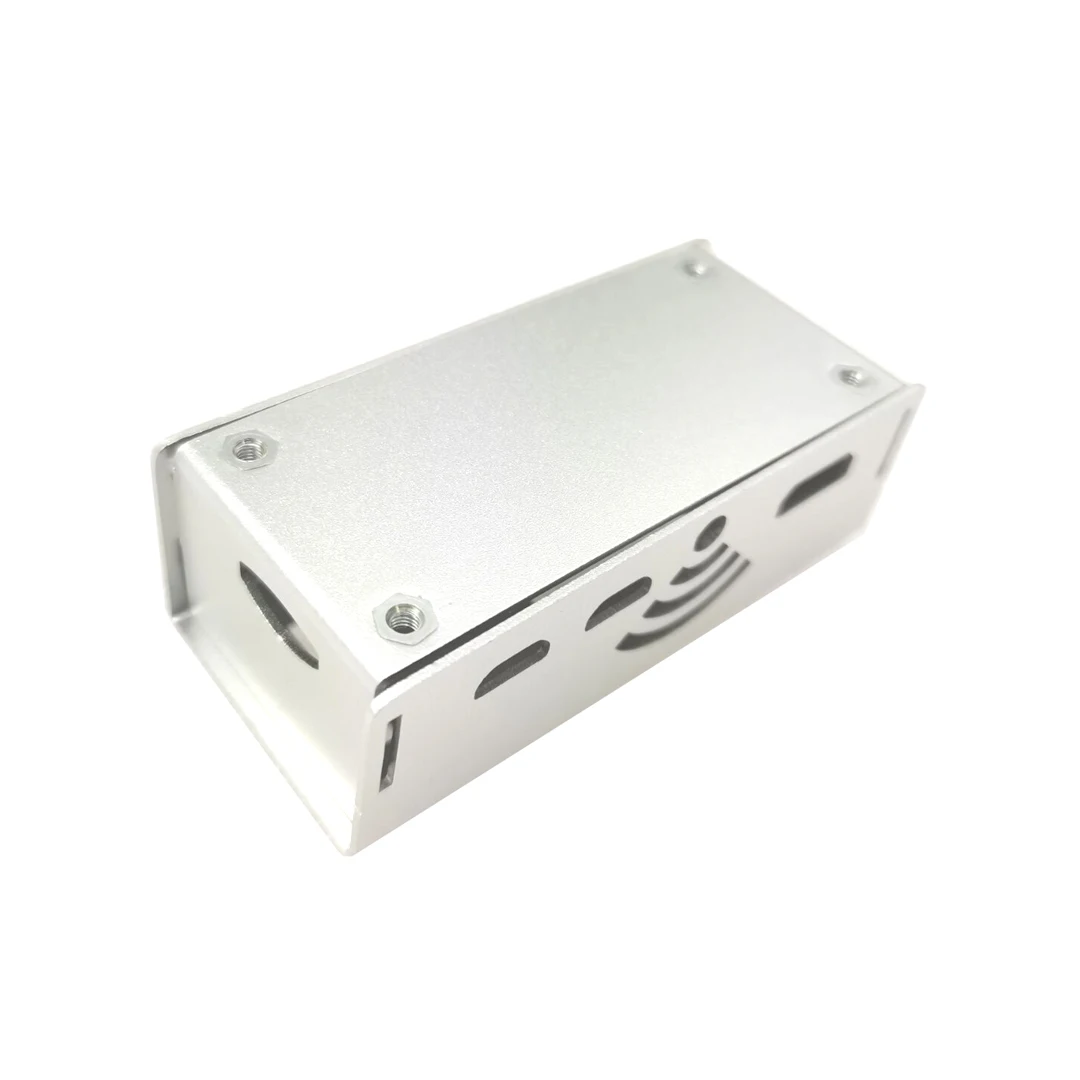 Jumbospot UHF VHF MMDVM Hotspot алюминиевый серебристый чехол для Raspberry Pi PISTAR |