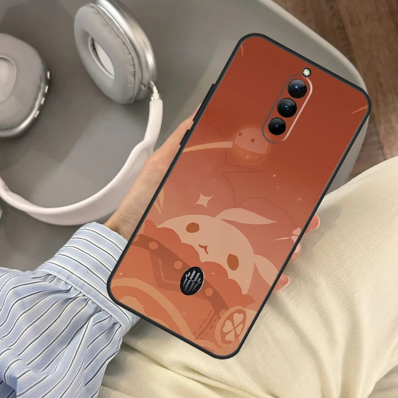 Игровой чехол Genshin Impact для Red Magic 9 10 Pro Plus 8 7 6 5G 5S 6R RedMagic 10S 8S 7S 9S Cover