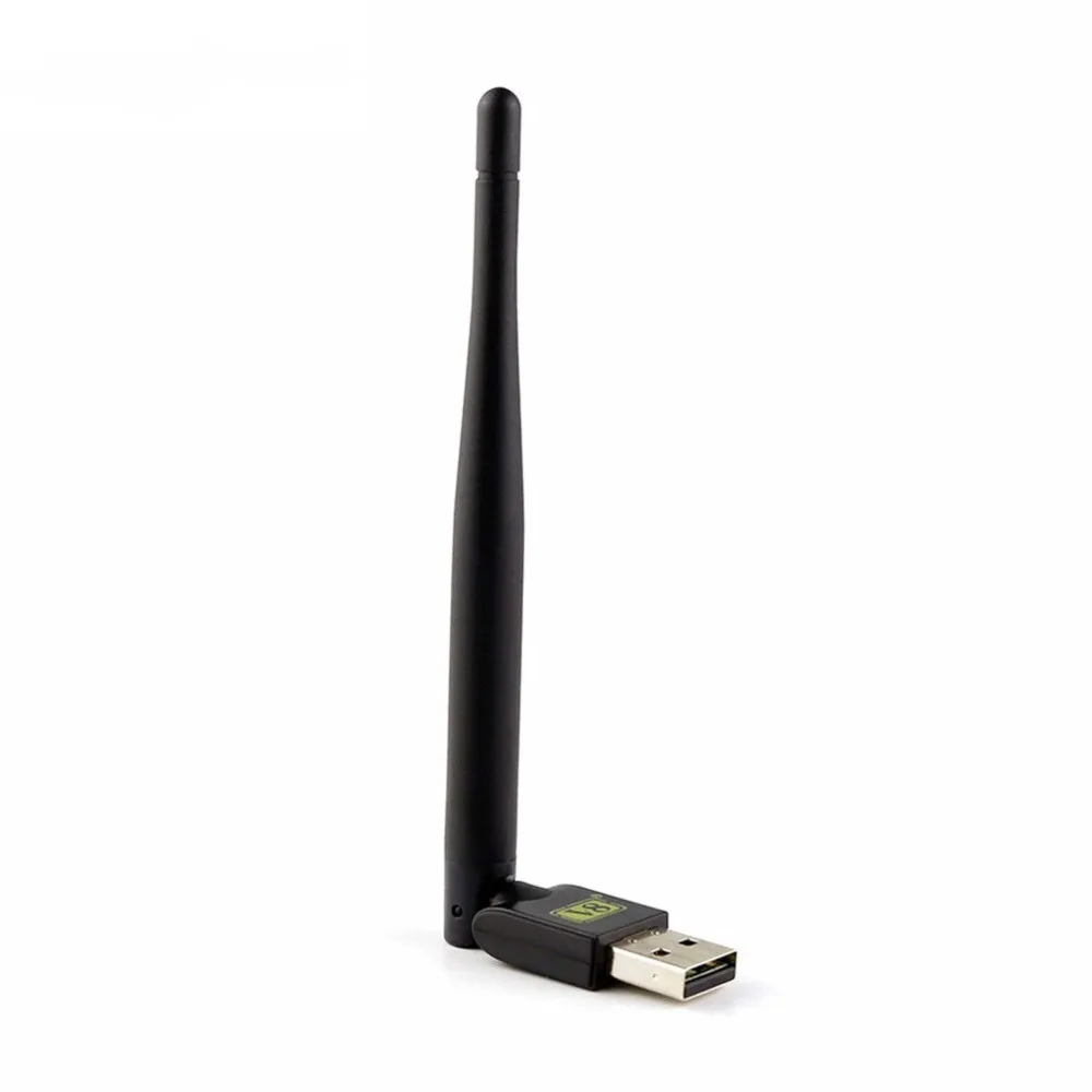 

USB WiFi with Antenna Work for HD V8 Super Digital Satellite Receiver Receptor for HD TV Set Top Box