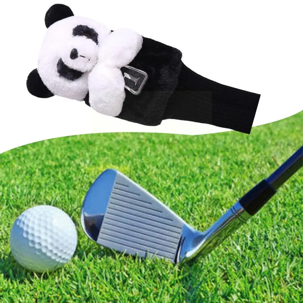 

Golf Iron Cover Club Cover Fleece Cute Panda Animals Club Golf Golf Cover Training Equipment Accessory Protective C9k4