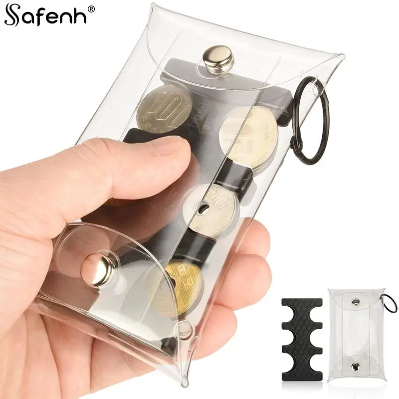1PC Coin Dispenser Coin Collection Purse Wallet Organizer Ho
