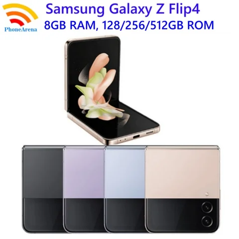Смартфон Samsung Galaxy Z Flip4, 8/128ГБ, 8/256ГБ, 8/512ГБ, global, Б/у