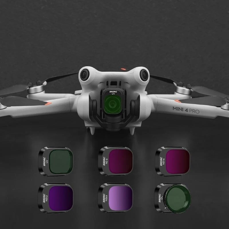 Фото ND8/16/32/64 UV -линза Регулируемый CPL NDPL/8/16/32/64/128 Фильтр оптических стеклянных линз фильтров для Mini 4 Repair №2