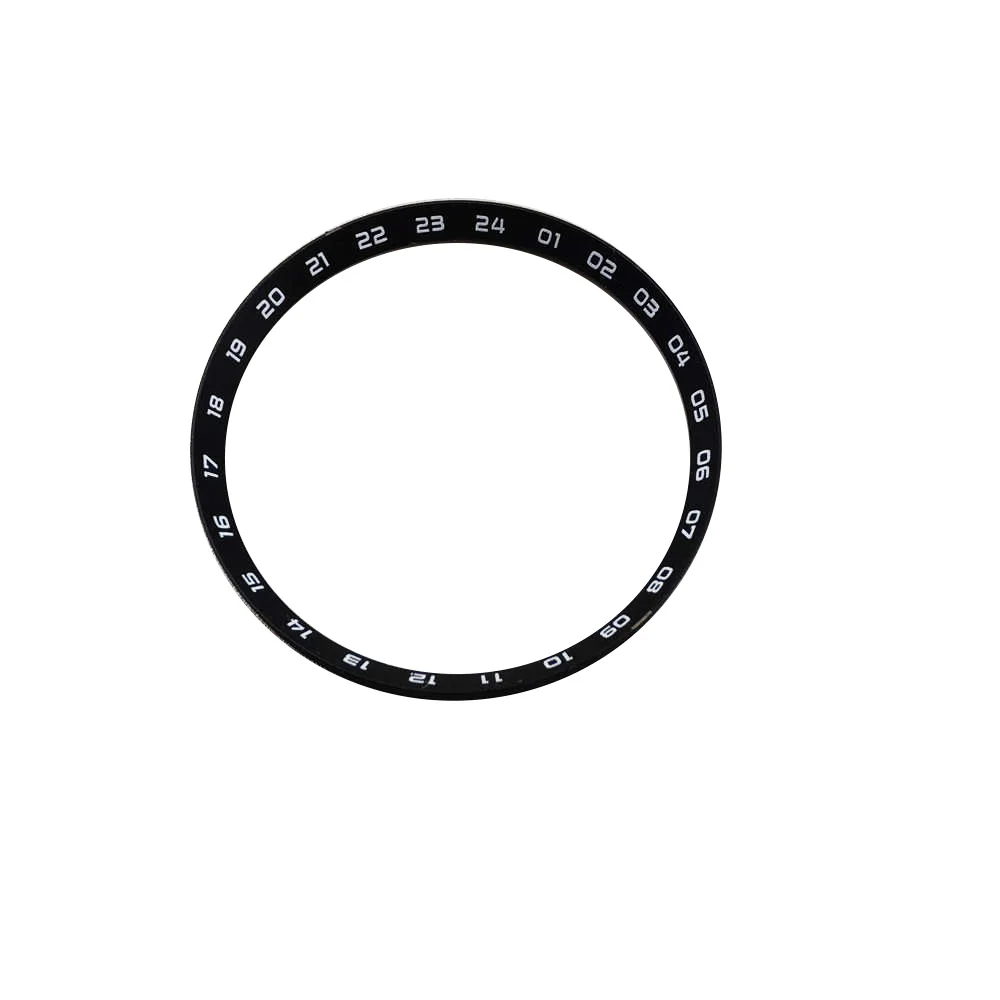 30.5mm 60 Minutes Scale Number 24Hour Watch Chapter Ring For NH35 NH36 4R 6R SKX007 SKX009 Replacement Parts