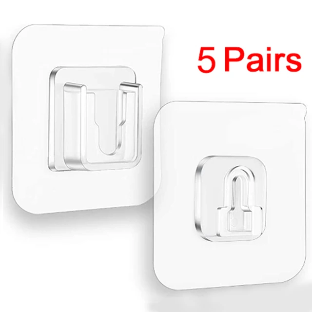 Двусторонние клейкие крючки Cable Organizer Clips