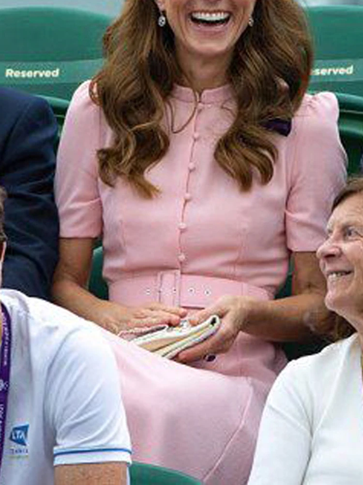 Женское дизайнерское платье-миди принцессы Kate летнее Элегантное повседневное