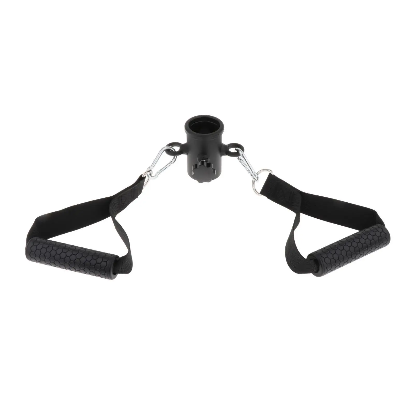 

Landmine Double Handle Non Slip Strap Handles Landmine Handle Attachment for 50mm Barbell Rod for Back Core Strength Training