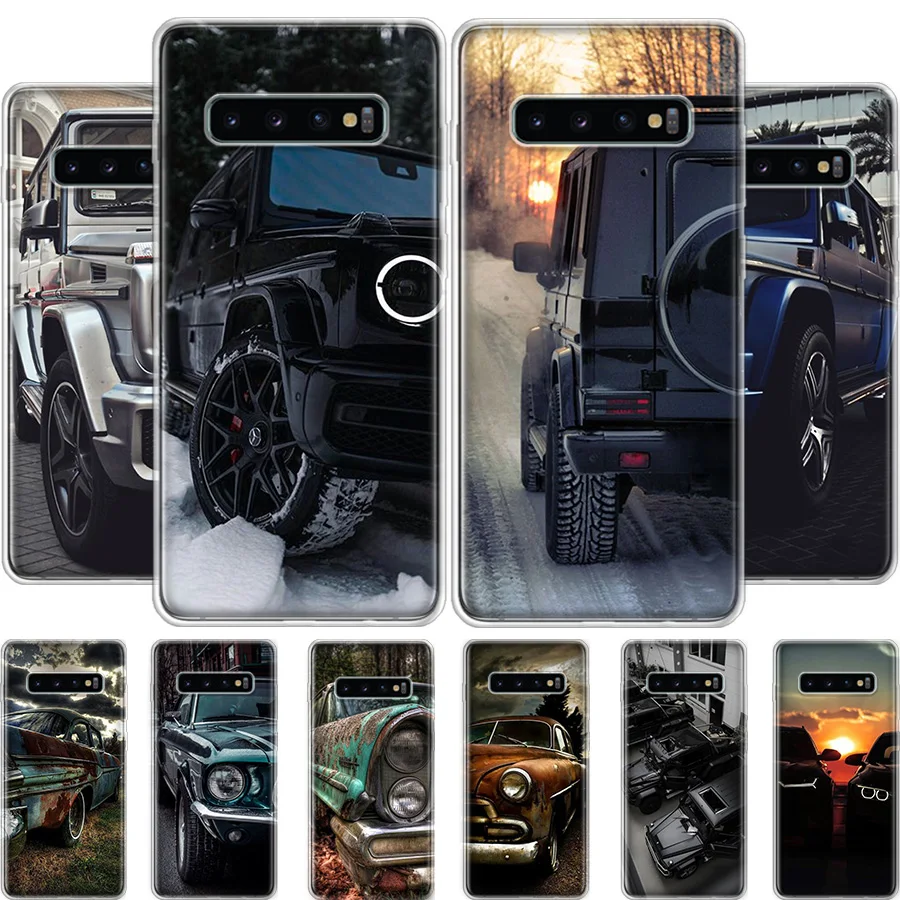 

Cool car G63 Phone Case For Samsung Note 20 Ultra 10 Lite 9 8 M11 12 21 M30S M31S Galaxy M32 51 52 J8 J6 J4 Plus F52 F62 Cover