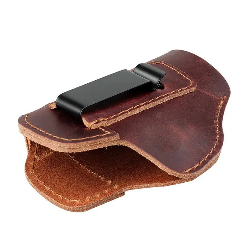 

PU Leather Concealed Carry Holster Clip Case Holster Strategic Holster For SW MP Shield G26 43