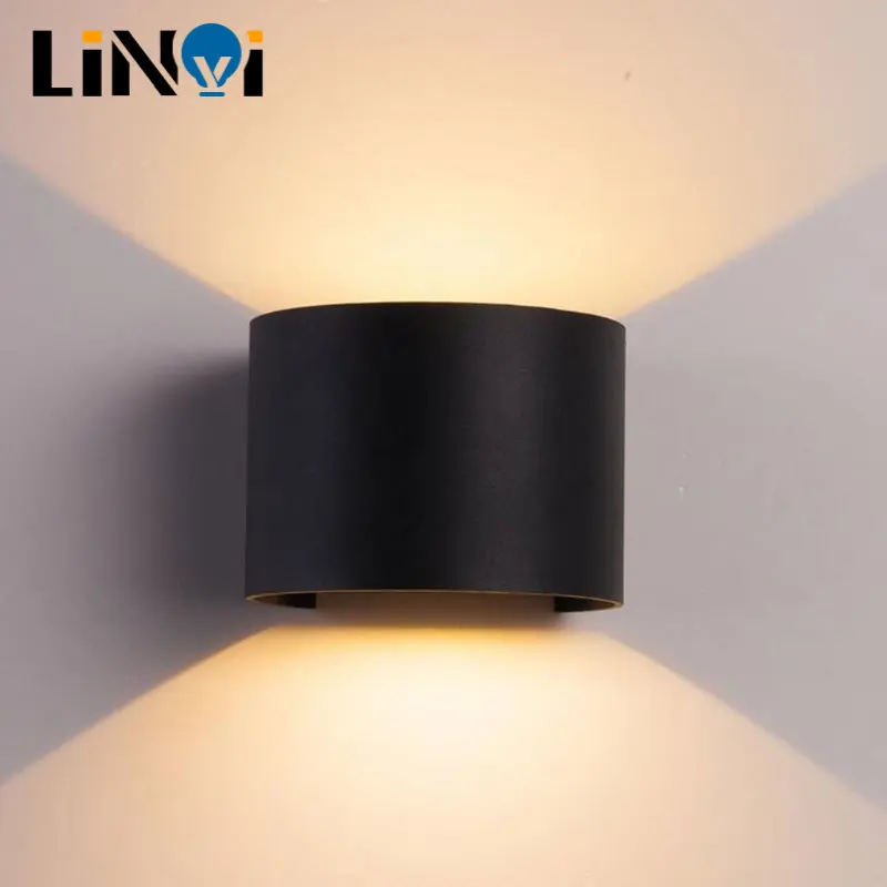 

12W LED Wall Lamp Indoor Outdoo Waterproof Light IP65 Adjustable Beam Angle Design Cube LED Bedroom Courtyard Porch Wall Sconce