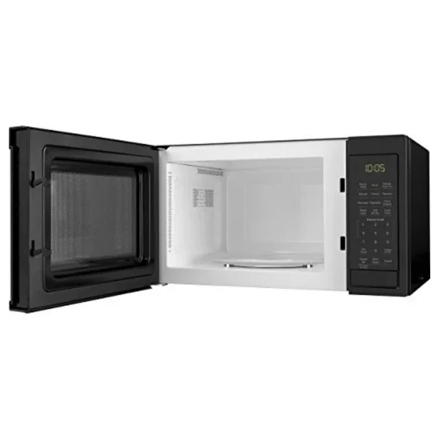 ZAOXI  0.9 Cubic Foot Capacity Countertop Microwave Oven, Black, JES1095DMBB 2