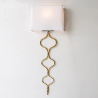 decorative wall lamp living room background wall bedroom bedside american wrought wall lamp wall decor