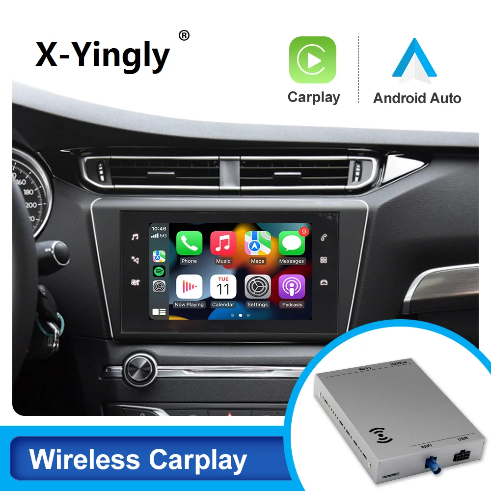 Wireless Carplay For Citroen C4 SMEG NAC Picasso DS4 DS3 308 508 208 200 Android Auto Ｍodule Box Mirror Link Navigation Android