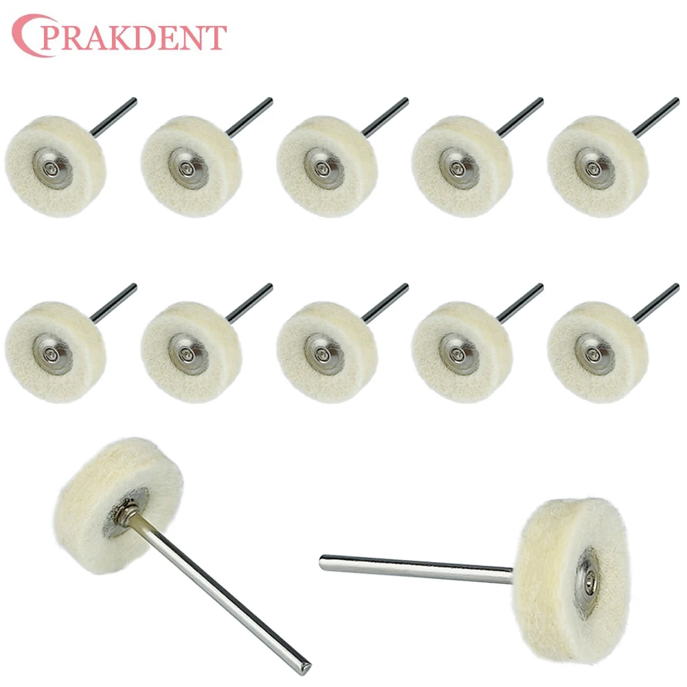 10 шт. щётка для полировки зубов с хлопковой нитью