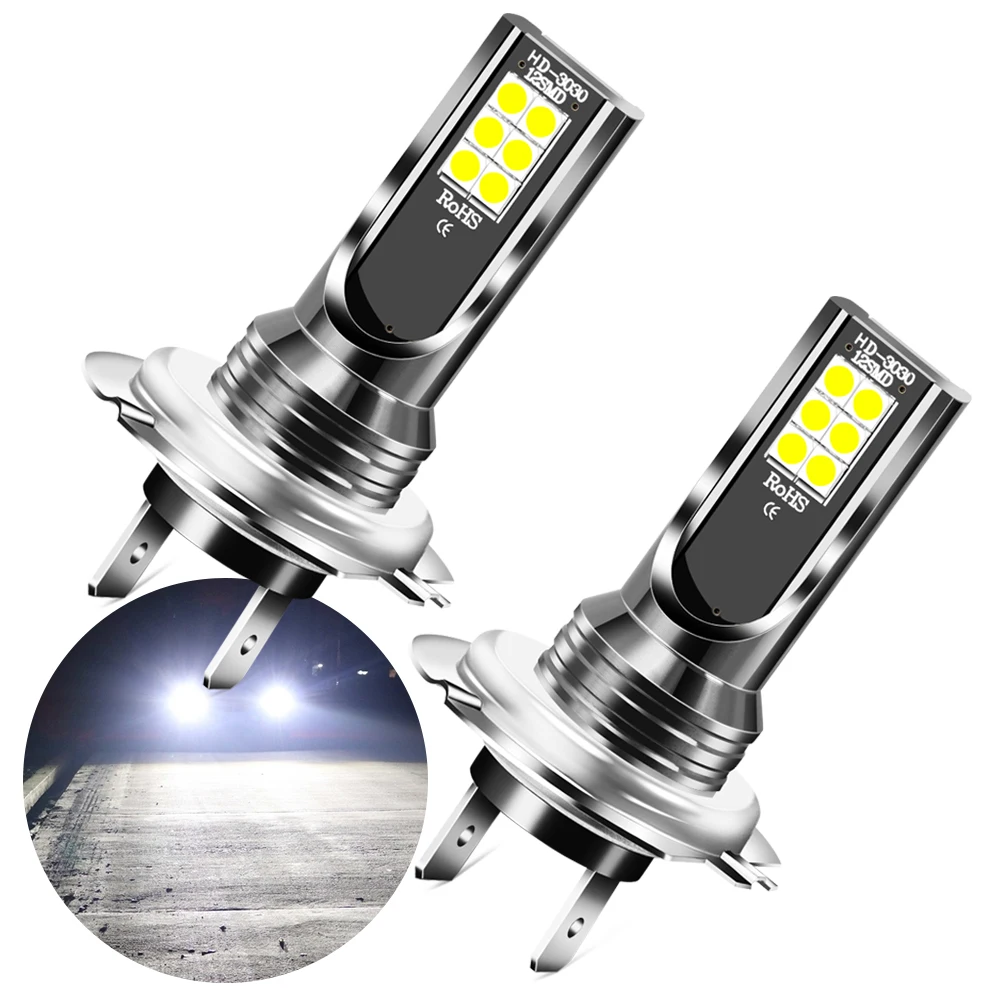 

1PC Car Headlight H1 H7 H4 LED Headlamps Auto Lamps Car Fog Lights HB3 HB4 H3 H4 H7 H11 H8 9005 9006 6000K Headlight Bulbs