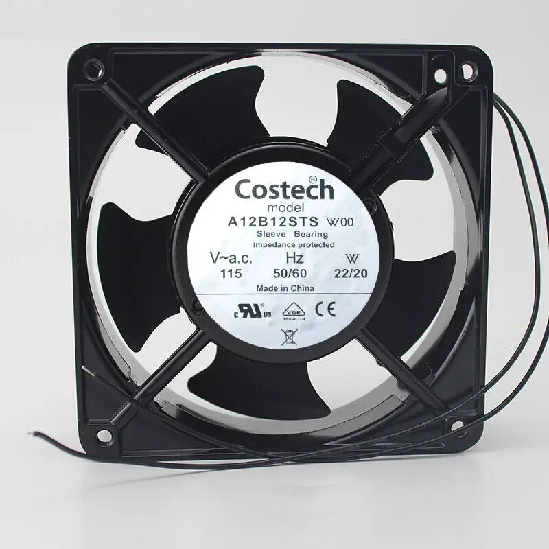 

1 шт. Costech A12B12STS W00 12 см 115 в 22/20 Вт