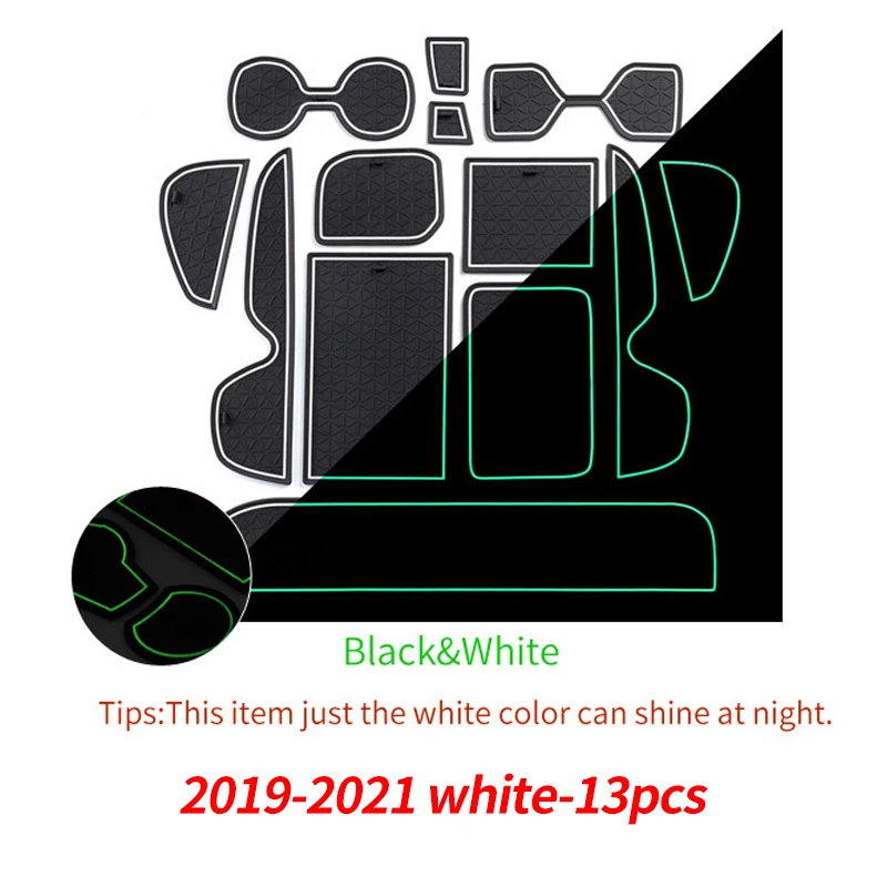 

Нескользящий коврик для Toyota RAV4 XA50 RAV 450 MK5 от 2013 до 2021, нескользящий коврик для ворот и чашек, дверной паз, нескользящий коврик для интерьера автомобиля, Стайлинг автомобиля