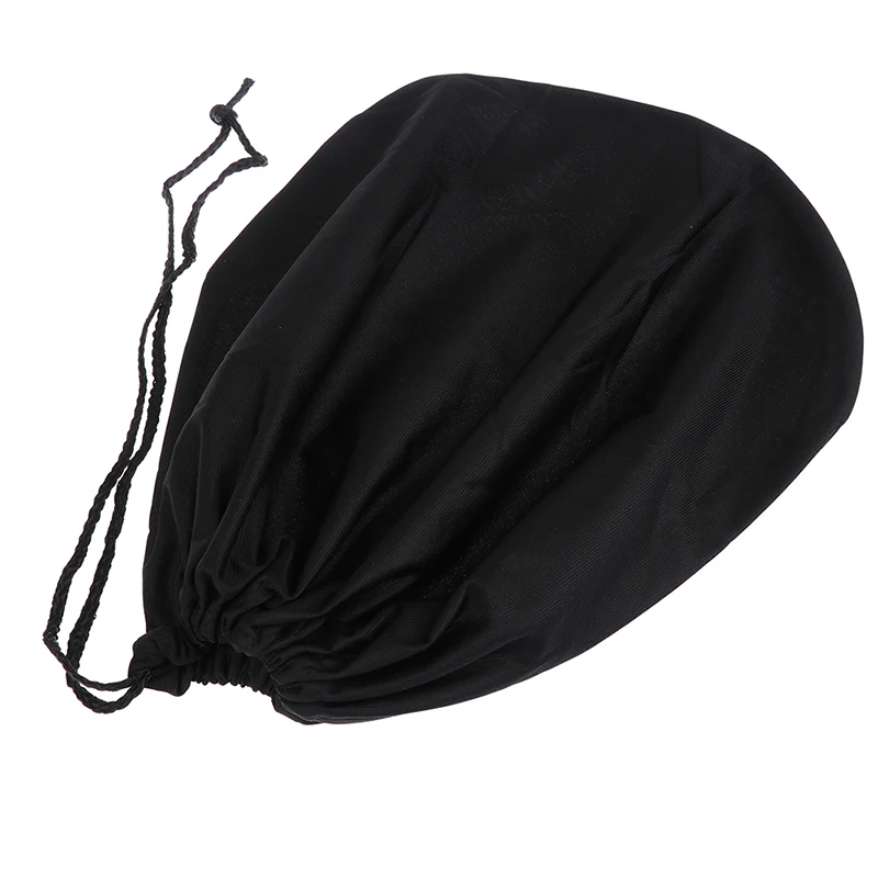 

Сумка для шлема из ткани Оксфорд, мягкий плюшевый карман на шнурке для мотоцикла, скутера, мопеда, велосипеда, защитная наполовину крышка шлема, 47 х42 см