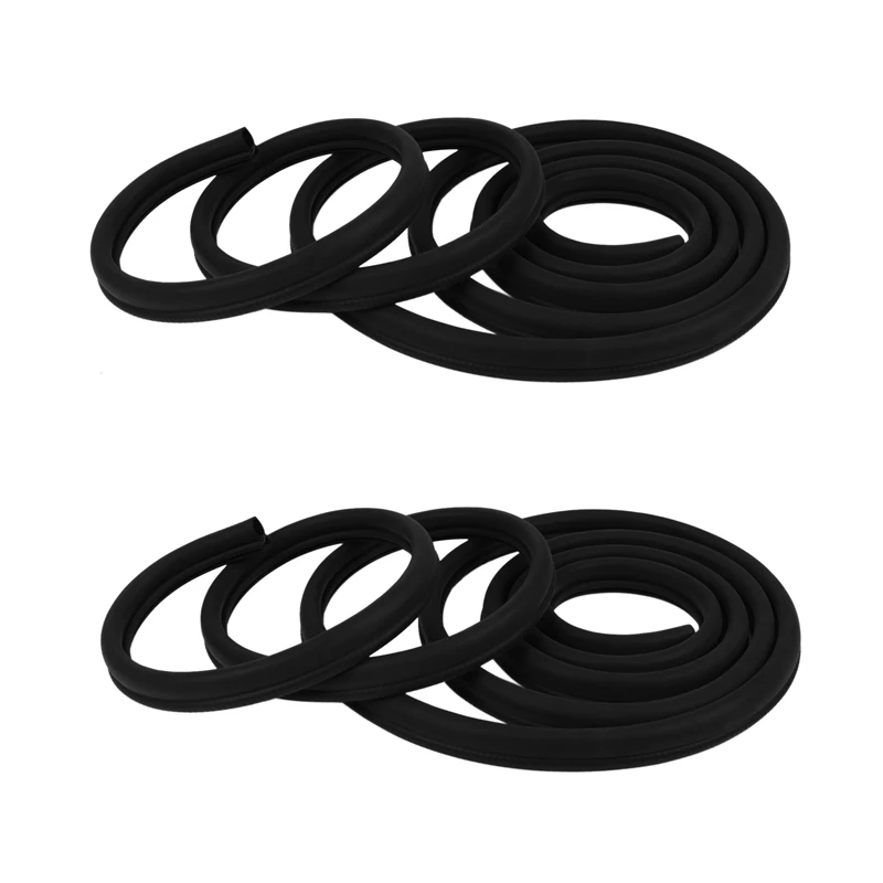 

2X, 4M B05 Universal Door Edge Trim Protector Guard Hardwearing Car Auto Truck Ship Dustproof Rubber Seal Strip