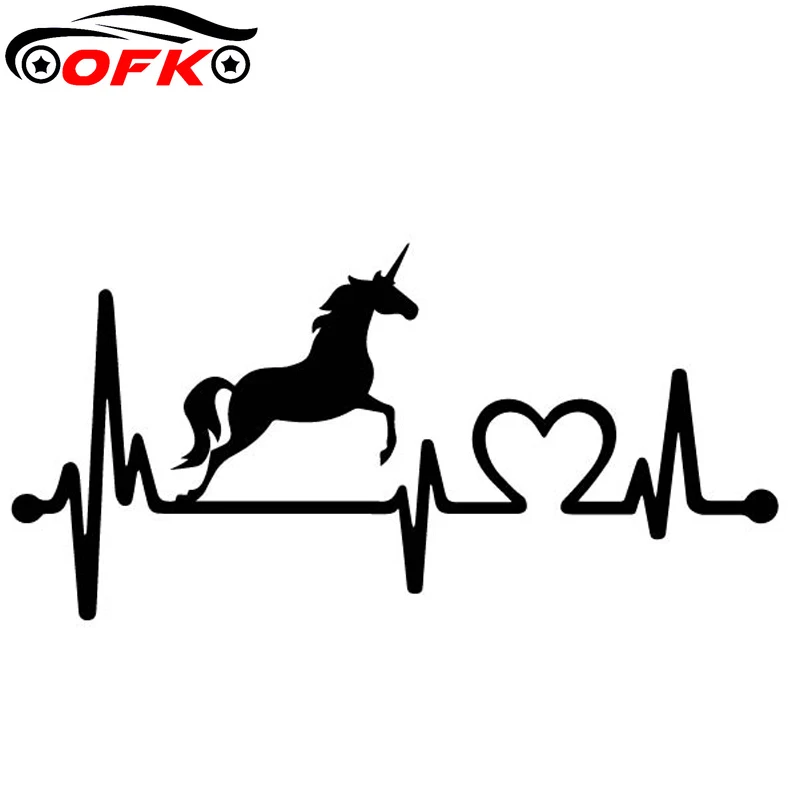 

The Love of Unicorns Body Car Decorate Sticker Vinyl Decal 17.5CM*8.8CM