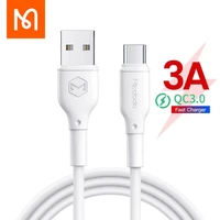 mcdodo type c usb 3a qc3 0 4 0 fast charging cable for huawei samsung galaxy s10 s9 xiaomi redmi note 7 fast charger