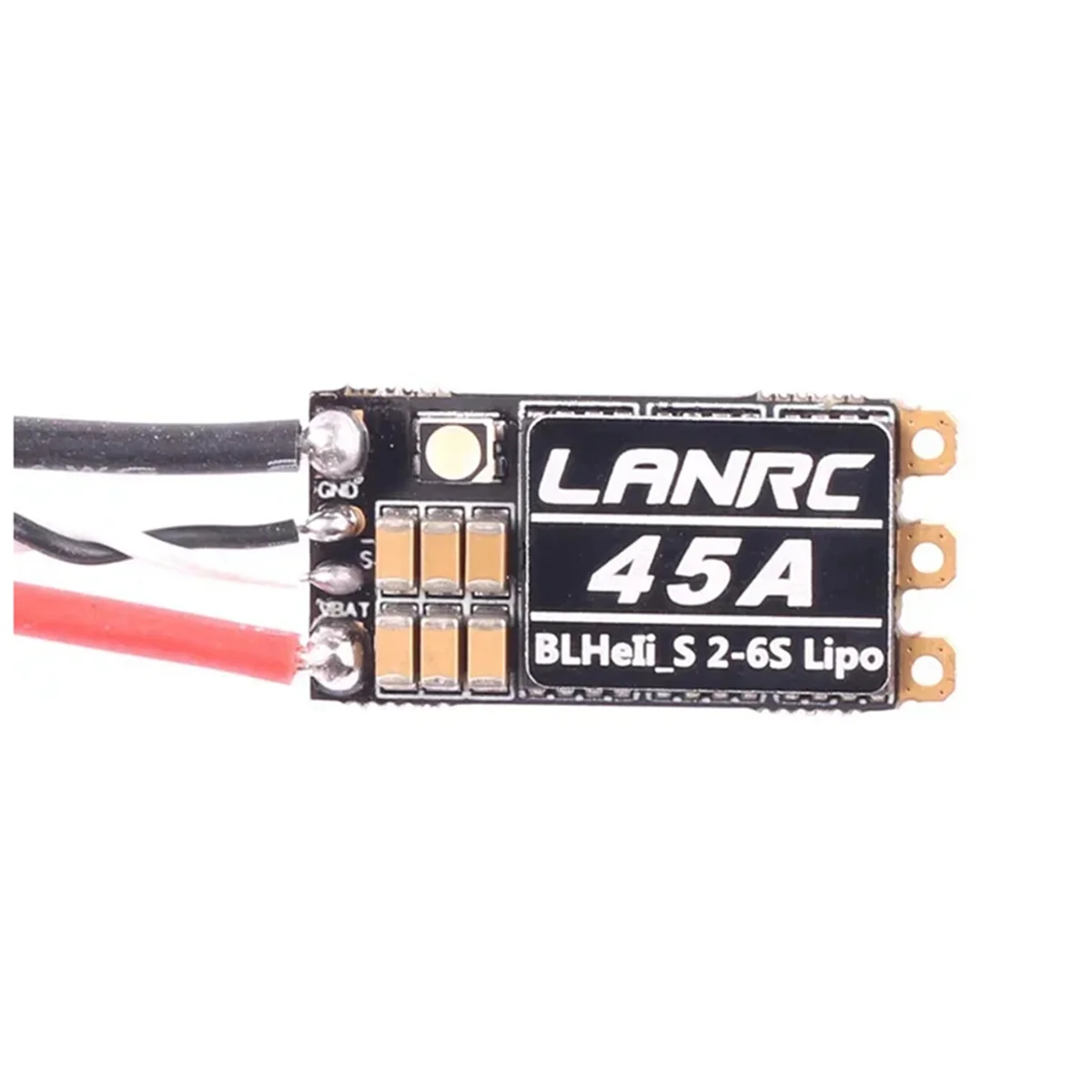 BLHeli S 2-6S Lipo 45A Бесщеточный ESC Встроенный программируемый светодиод RGB D-Shot 150/300/600