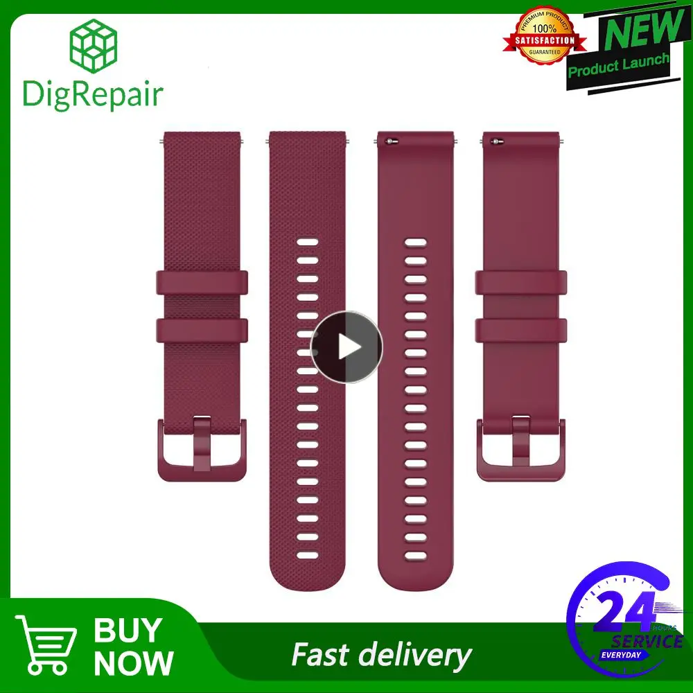 

1~10PCS Silicone Band For Garmin Forerunner 255 255S 245 645/Venu SQ 2 Plus 2S/Vivoactive 4 4S 3 Strap Watchband Bracelet