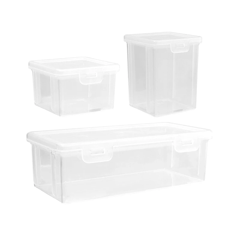 Прозрачный Герметичный Контейнер Для Специй Со Складной Крышкой. Кухонный Ящик