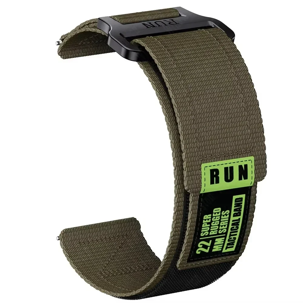 Фото Ремешок для часов 22 мм для Amazfit Bip 6, нейлоновый браслет для Amazfit Bip 5/Bip5 Unity/Balance/Cheetah, круглые ремешки Amazfit GTR 3 4 №2