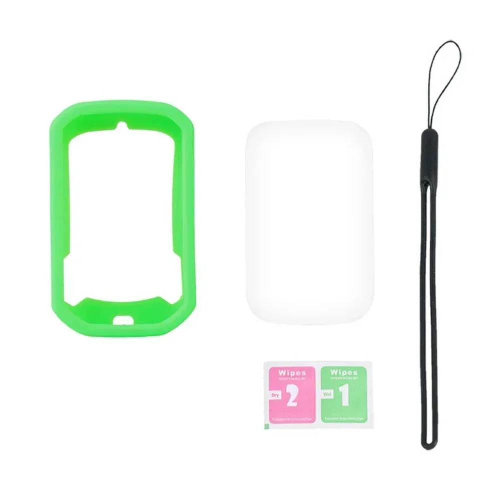 Силиконовый чехол для Bryton Rider R420 R320 с закаленной пленкой HD стильное и защитное