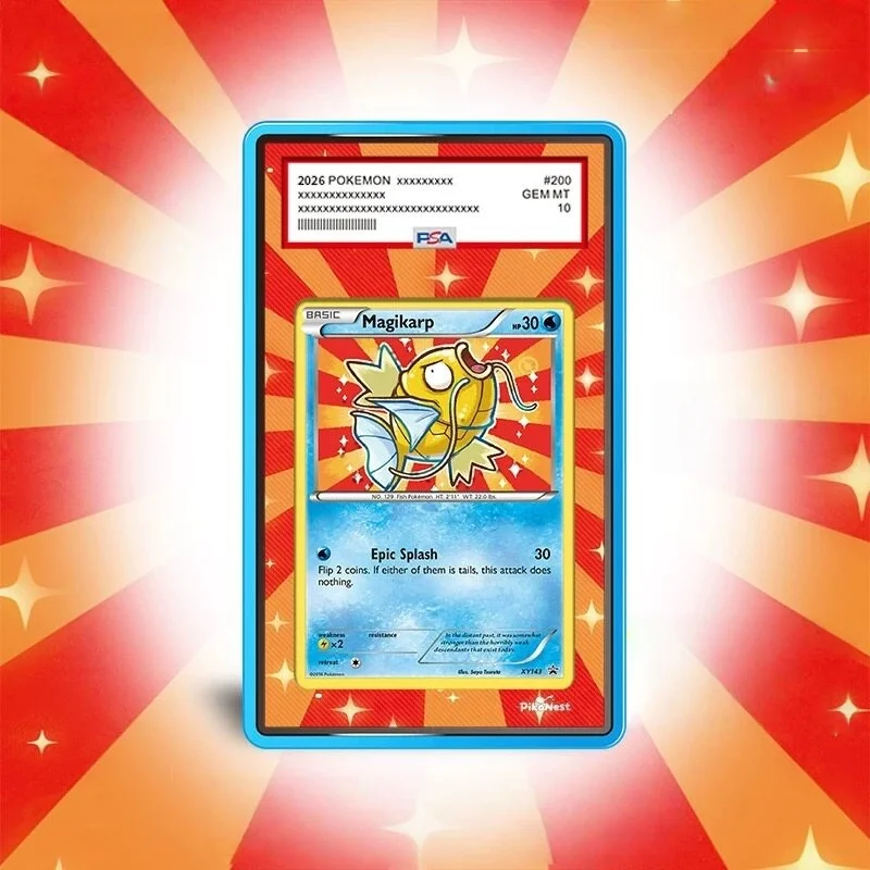 Фото Акриловая подставка для карт Art for PSA Case Card Display (для Metagross, Sceptile, Magikarp, Pikachu, Garchomp, Lucario), без карт №3