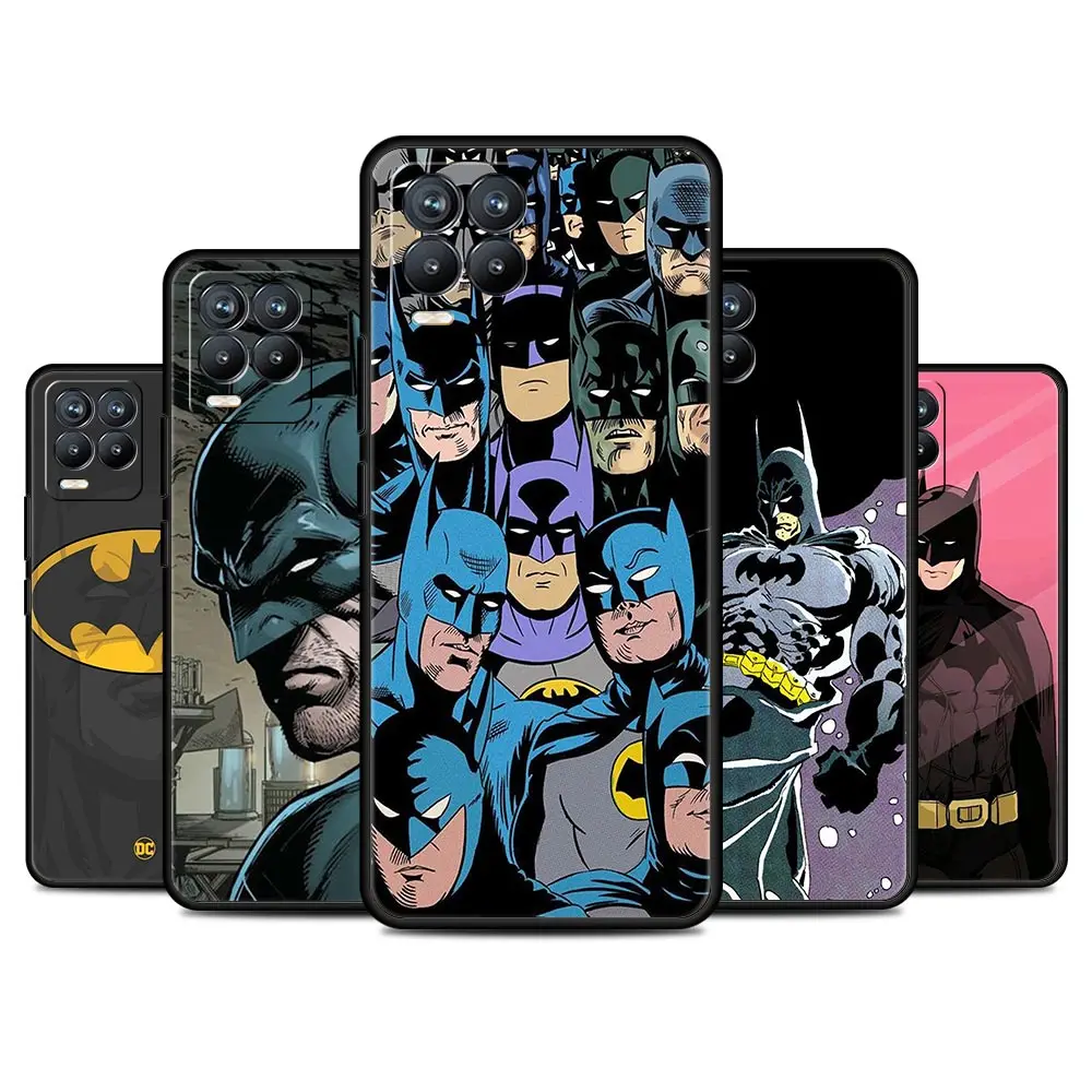Чехол для Realme 8 7 6 5 Pro C21 C21Y C3 C11 XT C25 Oppo A53 A93 A95 5G A52 черный мягкий чехол телефона